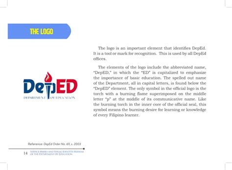 DepEd Official Name, Seal, Logo, Format, Font .